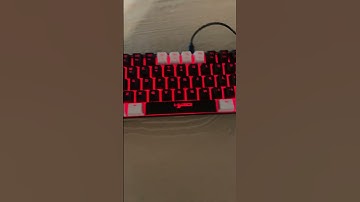 The keyboard from Temu finally came#temu#keyboard #gaming#rgb