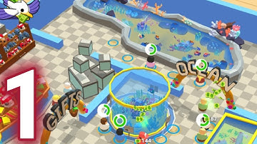 Idle Aquarium - Gameplay / Walkthrough Part 1 (IOS & Android Game)