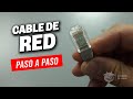 CÓMO ARMAR UN CABLE DE RED para SMART TV, PC, ROUTER, PUNTO DE ACCESO