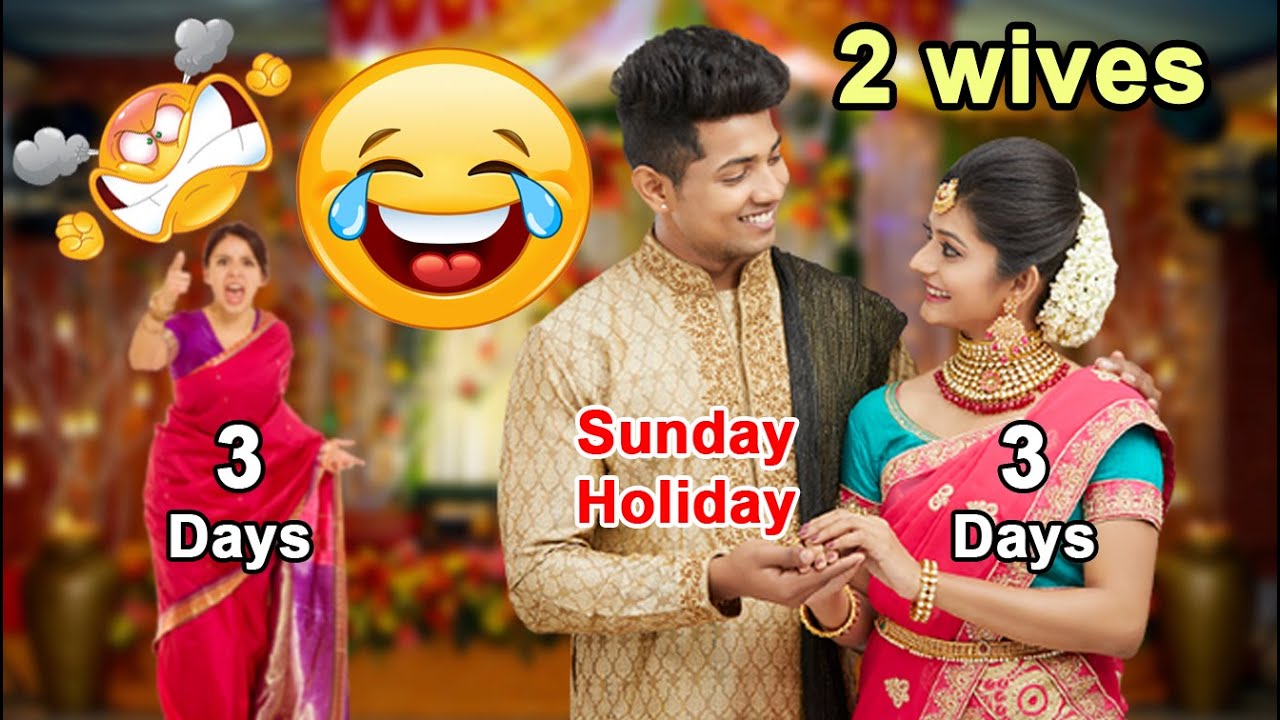 Engineer married to 2 women - 3 days for 1st wife; 3 days for 2nd wife ...
