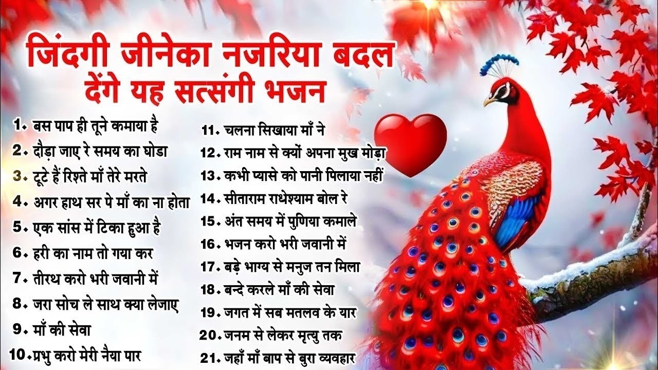 2026 नॉनस्टॉप सत्संगी भजन~ Nonstop Satsangi Bhajan ~Nirgun Bhajan~ निर्गुण भजन | Top 21 Bhajan