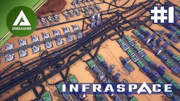 INFRASPACE - Early Access - New City Builder - Transport Infrastructure And Resource Simulator #1