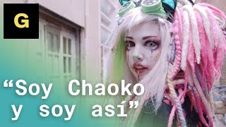 “No llevo ningún disfraz. No soy ningún personaje. Soy Chaoko y soy así siempre”. “No llevo ningún disfraz. No soy ningún personaje. Soy Chaoko y soy así siempre”.