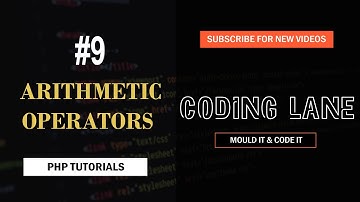 Arithmetic Operators In PHP | PHP Tutorial For Beginners – Coding Lane