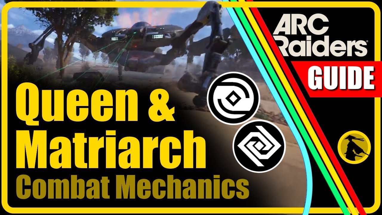 ARC Raiders - Queen & Matriarch Combat Mechanics, Guide #arcraiders # ...