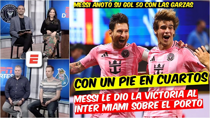 Messi RESCATA al INTER MIAMI y consigue SU PRIMERA victoria en el Mundial de Clubes | Exclusivos