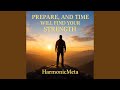 Prepare... and time will find your Strenght