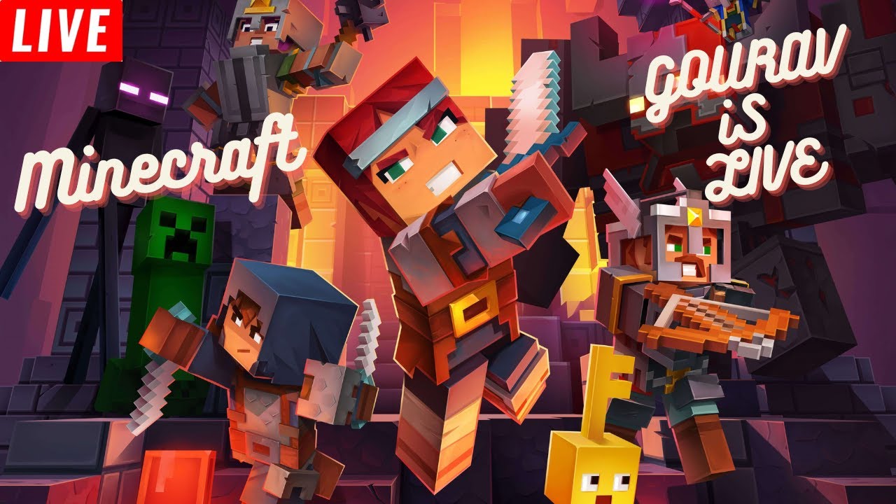 LIVE NOW || Minecraft Epic Adventures!|| Minecraft Survival: Creating ...