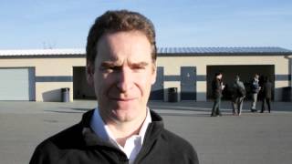 The Nissan DeltaWing's first on-track test