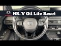 How To Reset The Oil Life In 2013 - 2026 HONDA HR-V To 100% - Clear Oil Change Due Service Light