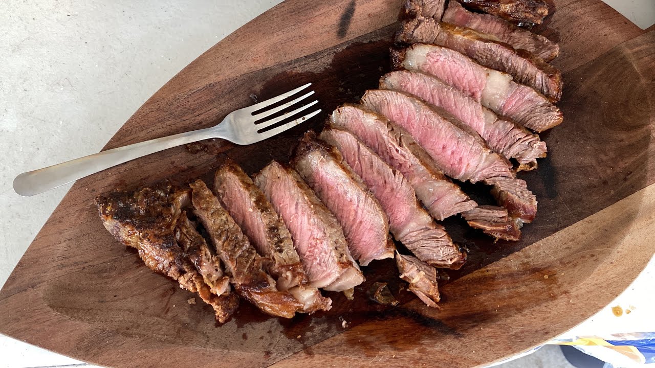 FastLook👀 at How to Cook a Frozen Ribeye in the Air Fryer (using only