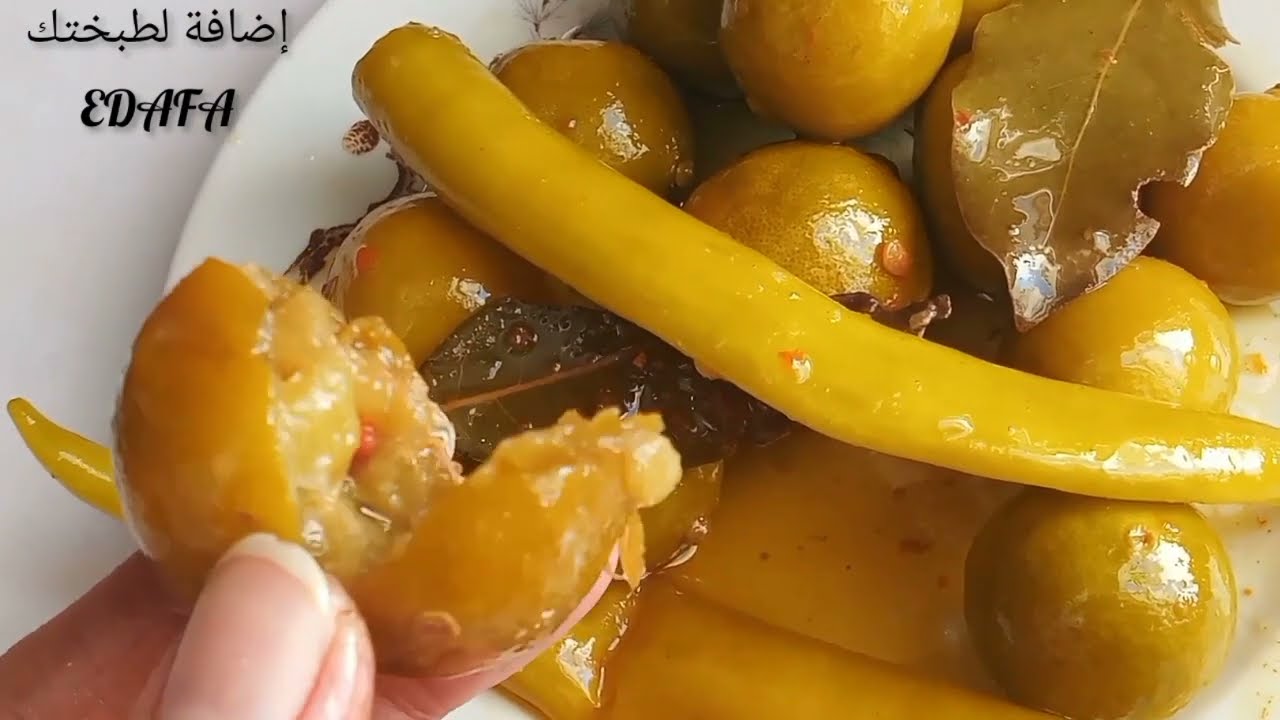 طريقة عمل الليمون المخلل ❗فتحنا عليه ليمون بدون ريم ولا عفن بلون الدهب وطعم ولا اروع👌زي الذبدة