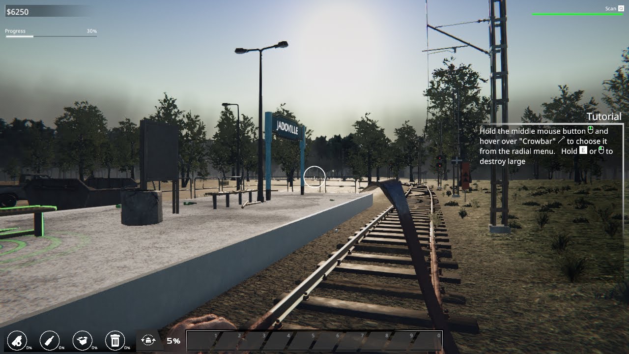 Train Station Renovation - First Job Gameplay Walkthrough Part 1 (PC)