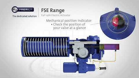 FSE Range, Fail-Safe electric actuator | Bernard Controls