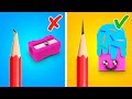 Clever School Hacks, Fantastic Back To School Crafts And DIY School Supplies