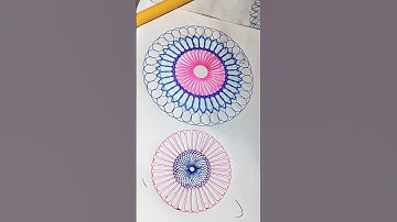 The Spirograph I enjoyed my childhood #spirograph #satisfying #spirography #2025 #shorts