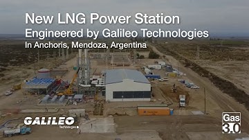 New LNG Power Station - Anchoris, Mendoza, Argentina
