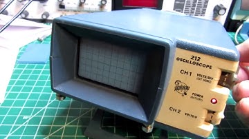 Tektronix 212 Handheld Dual Trace Oscilloscope