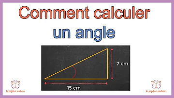 Comment déterminer un angle ?