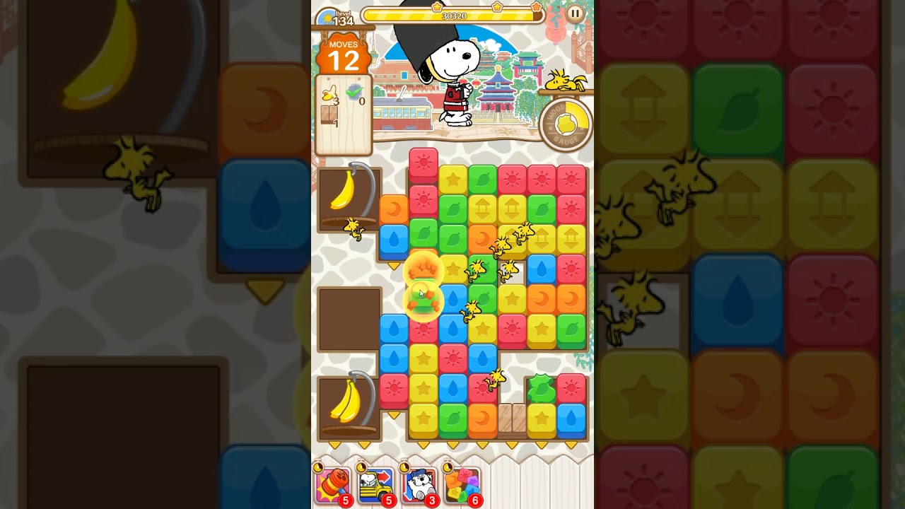 Snoopy Puzzle Journey level 134