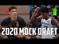 2020 NBA Mock Draft 9.0: CRAZY Rumors Swirling...