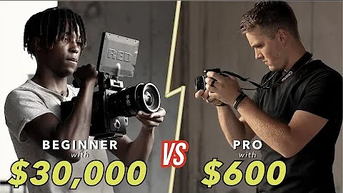 Beginner with $30,000 RED vs PRO with $600 DSLR - DayDayNews