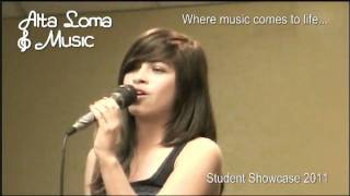 voice lessons corona ca - student showcase @ alta loma music lessons