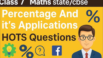 class 7 Maths Chapter 10 Percentage And it