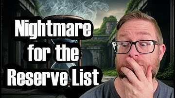 Nightmare For Reserve List Fans   Top Ten Selling Reserve list Cards April 19th 26th 2025