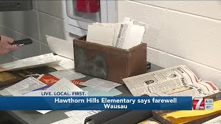 Wausau community says farewell to #Hawthorn #Hills Elementary