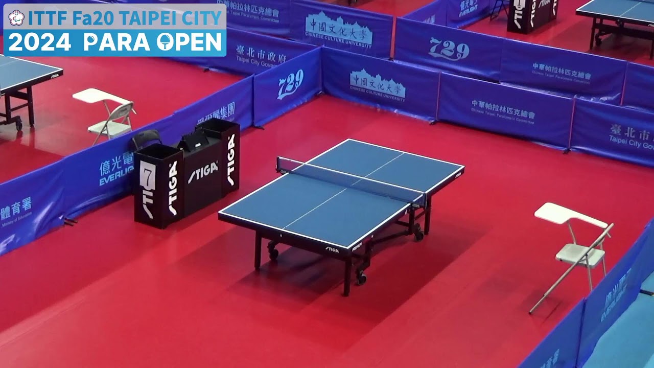 ITTF Fa20 TAIPEI CITY 2024 PARA OPEN Table7 Day1 YouTube