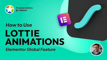 Elementor Lottie Animations Global Addon Tutorial from Premium Addons