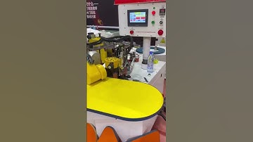 Automatic curved straight edge banding machine