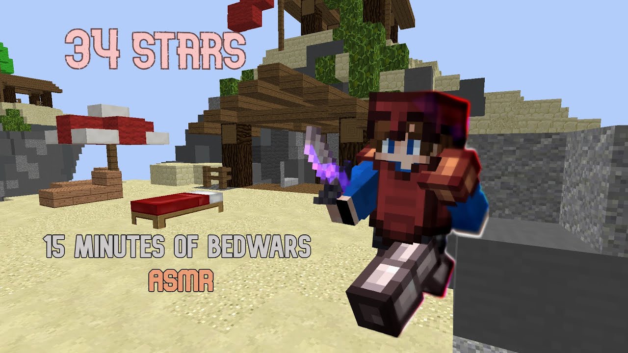 15 Minutes of Minecraft Bedwars | ASMR - YouTube