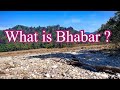 What is bhabar  bhabar region  bhabar in geography