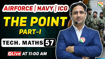 अटल Batch | The Point - 1 | Airforce Maths Classes 2024 | Maths for Airforce 2024 | Airforce 2024