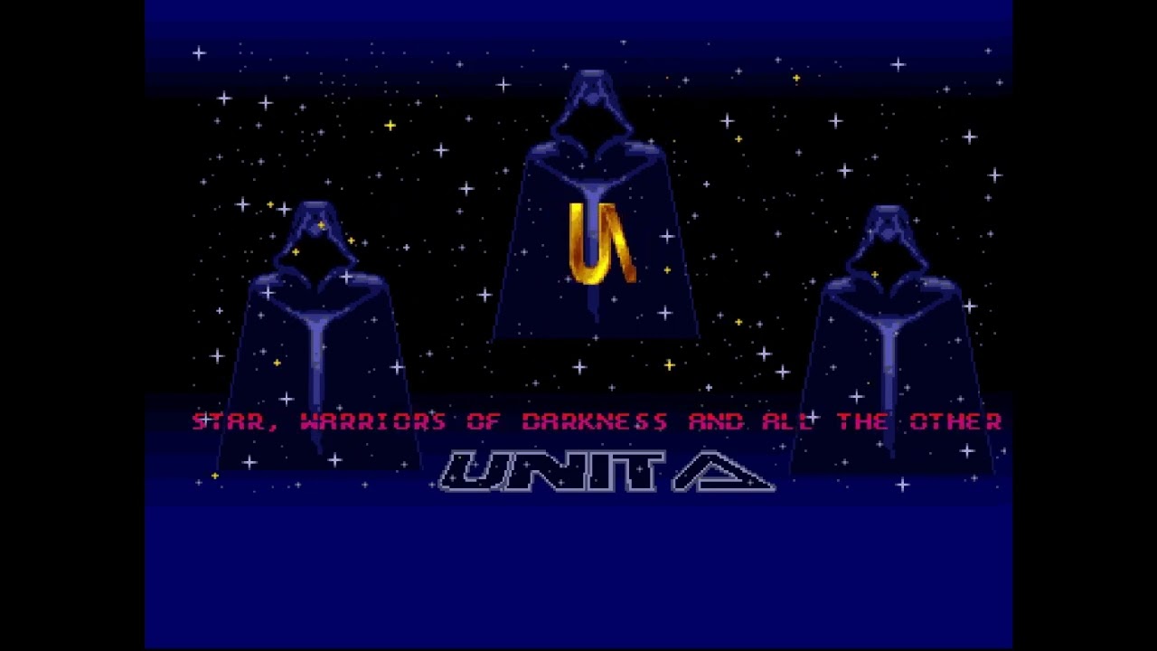 Amiga Cracktro Warlock by Unit A and World of Wonders