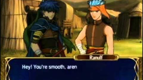 Fire Emblem: PoR - Ike & Ranulf - B Support