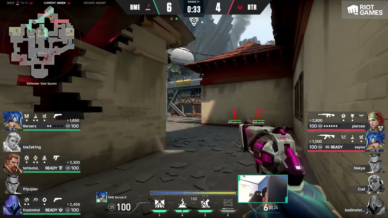 tbag senam by neon (BME Berserx) | [BOOM vs BTR]