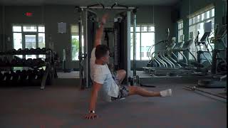 Bear Plank 2 Kick Twist