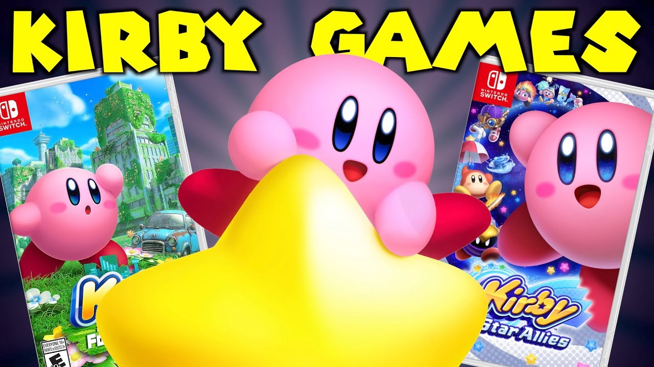 The 10 BEST Kirby Games 