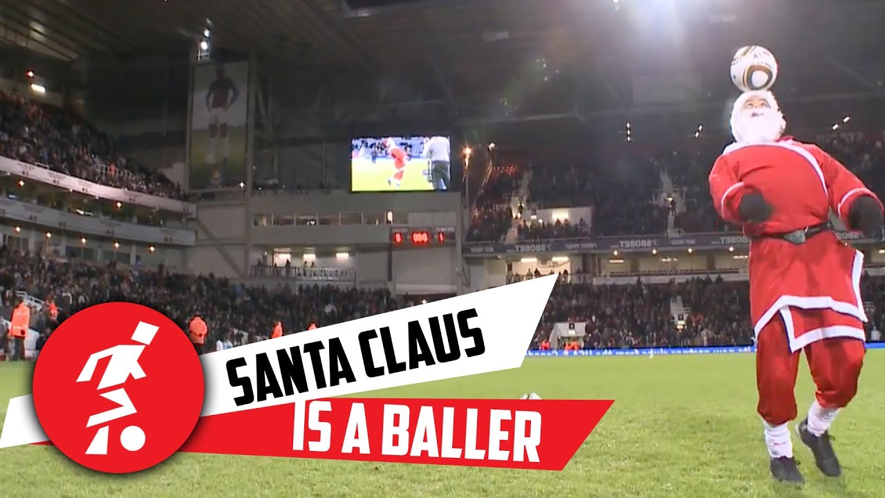 Santa Soccer Skills Merry christmas to all YouTube