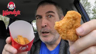 TWOFER MONDAY! Wendys Regular And Spicy Chicken Nuggets REVIEW 🐔🔥