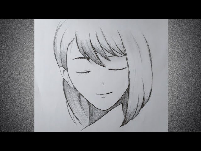 M.J DRAWING on X: How to draw an easy and simple anime with a pencil. Very  simple and easy anime drawings If you love AnimeDrawing, come here.  ❤❤👇👇👇👇   / X