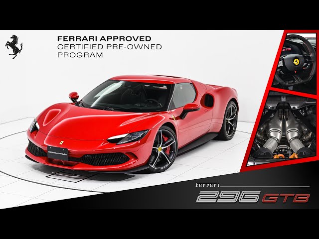 Ferrari 296GTB 2025MY 認定中古車（車体末尾番号：165) - YouTube