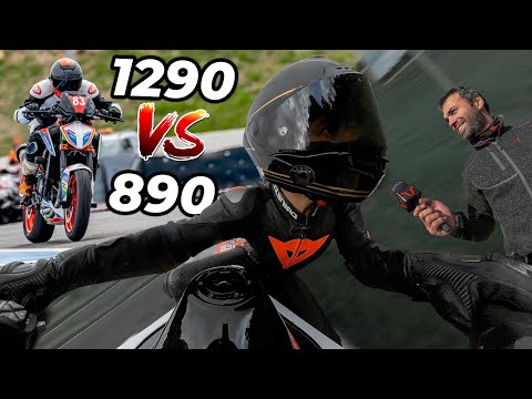 I'm competing against a SUPER DUKE on the track! 🔥 feat @sergenuquesGRT