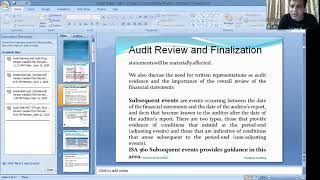 Audit Review and Finalization Subsequest Events