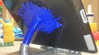 3D Printing Splashy iPad Stand on the Ultimaker 2 @Multimaker