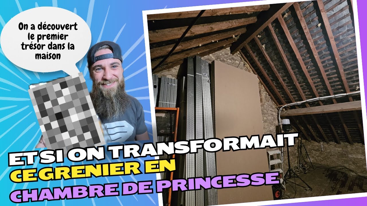 Et si on transformait ce grenier en chambre de princesse !? - Ep 115