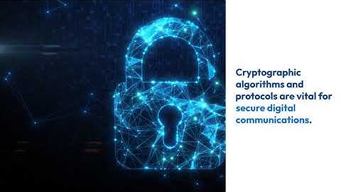 A quick intro to cryptographic algorithms and protocols